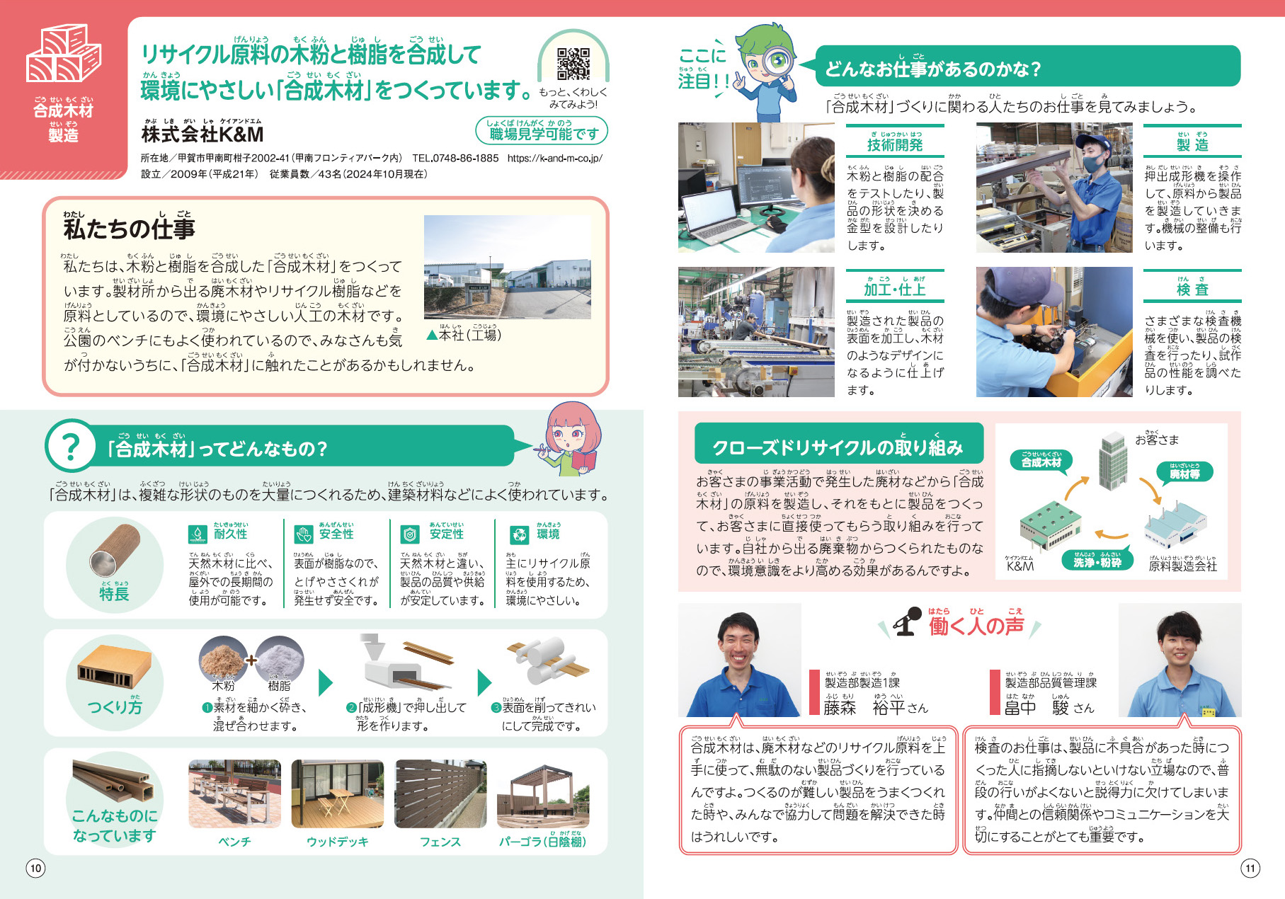 株式会社K&M　掲載ページ