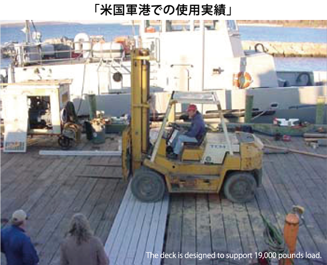「米国軍港での使用実績」